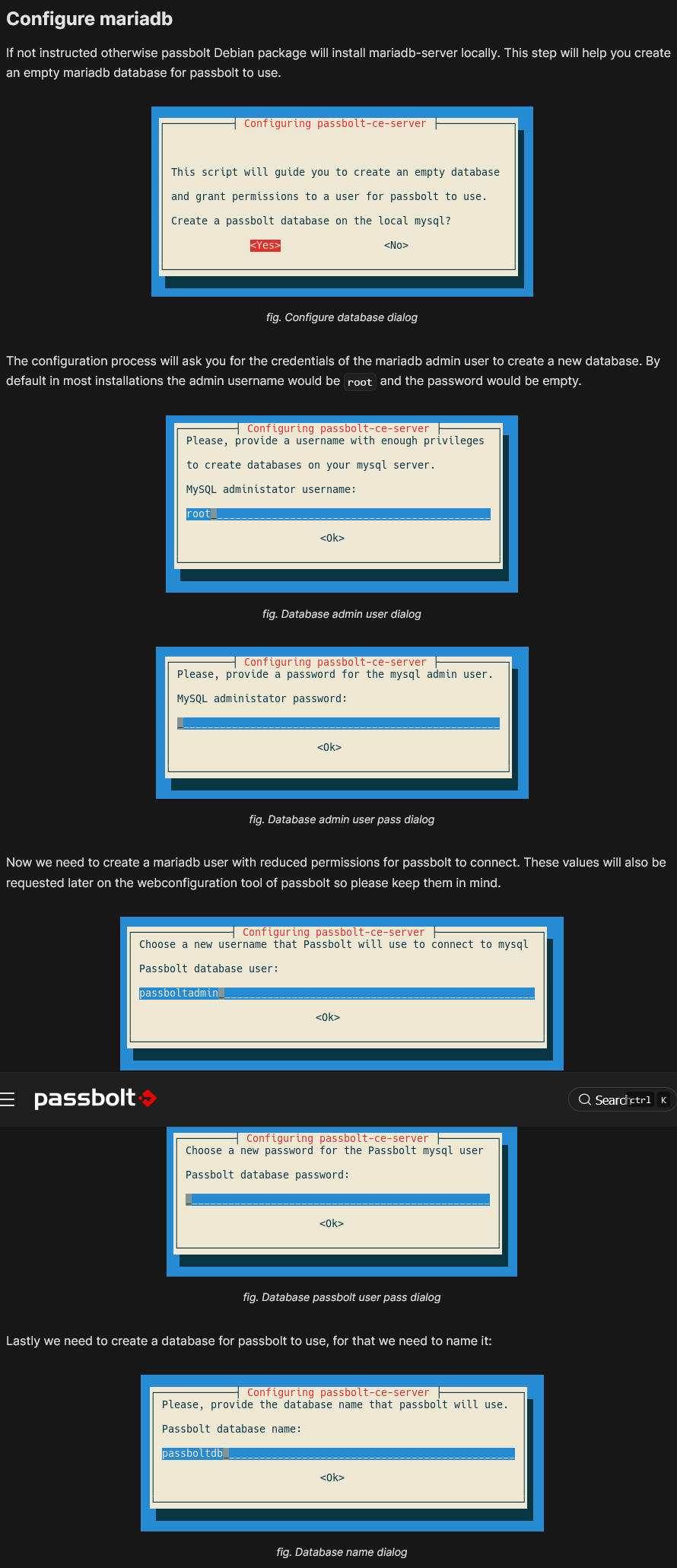 Installation de passbolt étape 1